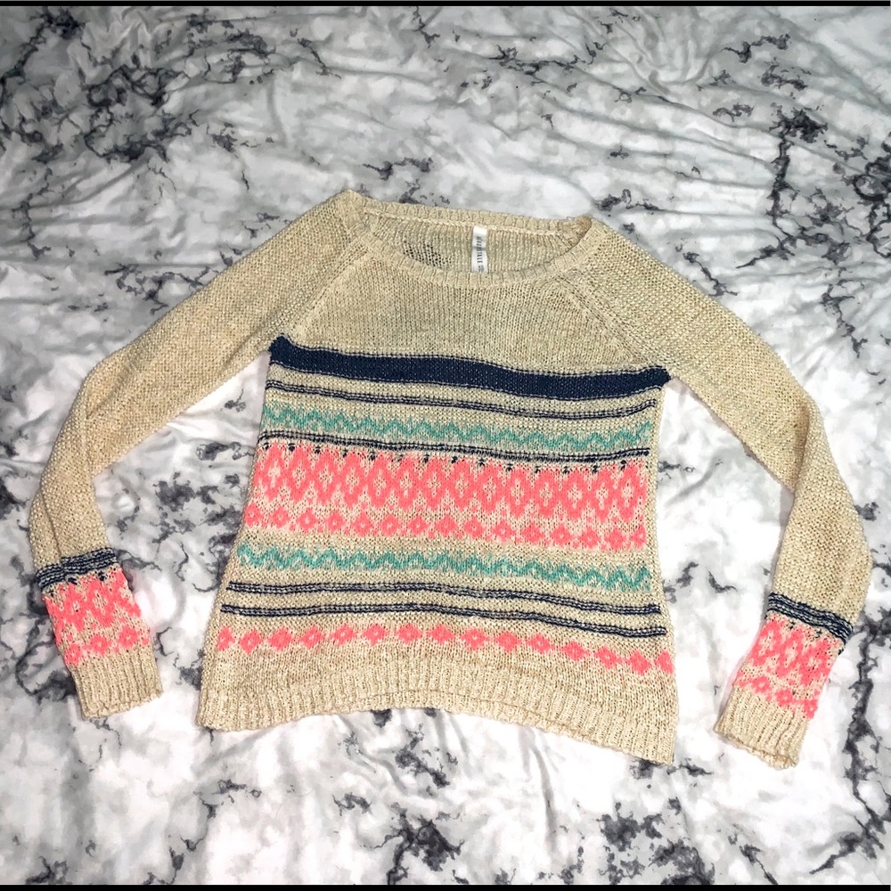 Knit sweater